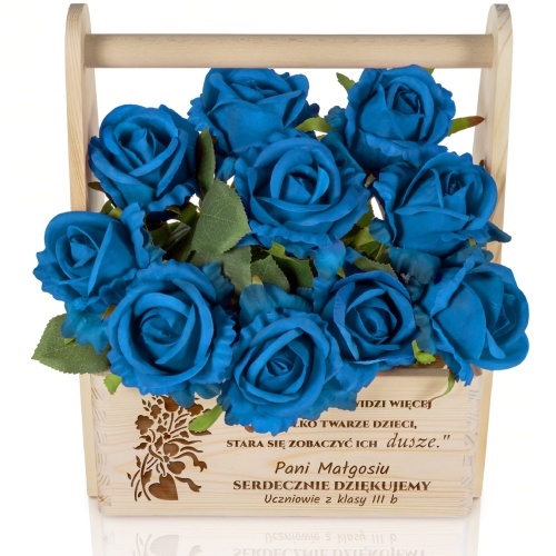 Nosidło na kwiaty PREZENT DLA WYCHOWAWCZYNI nauczycielki grawer