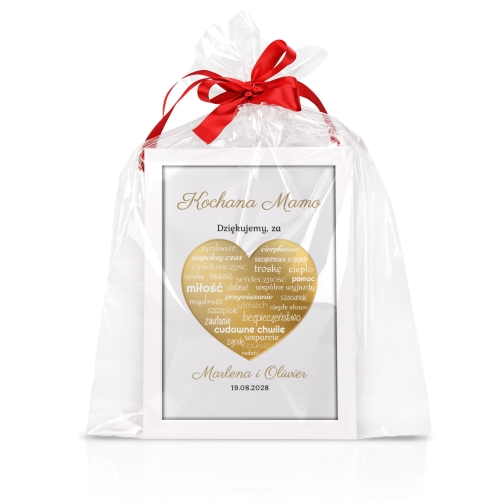 PREZENT DLA KOCHANEJ MAMY podziękowania ślub wesele z dedykacją