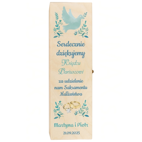 PREZENT DLA KSIĘDZA podziękowania za udzielenie ślubu od Młodych
