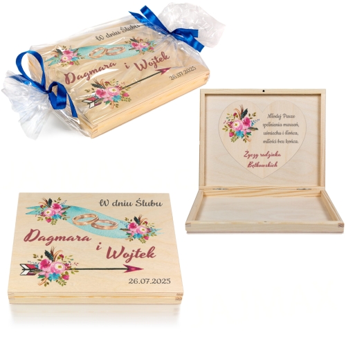 SZKATUŁKA NA PIENIĄDZE pomysłowy sposób wręczenia pieniędzy ślub