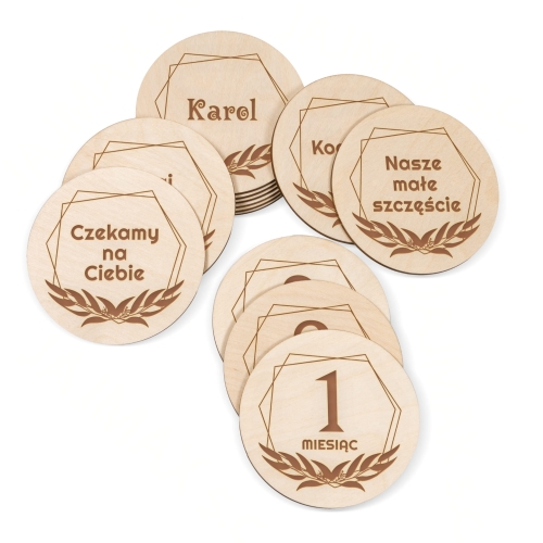 REKWIZYTY DO SESJI ZDJĘCIOWYCH tabliczki prezent dla dziecka grawer