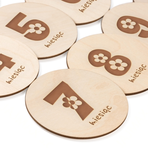 KARTKI DO ZDJĘĆ 18 SZT pierwszy rok życia super prezent