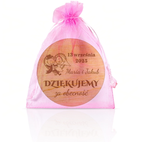 UPOMINKI DLA GOŚCI NA ŚLUB wyjątkowe podziękowania za obecność