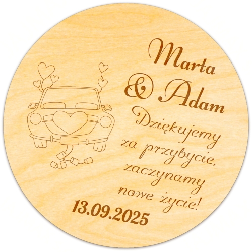 ORYGINALNE PODZIĘKOWANIA ŚLUBNE dziękujemy za przybycie nowe życie