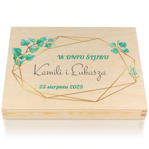 PREZENT DLA PARY MŁODEJ pudełko zastrzyk gotówki pomysłowa koperta