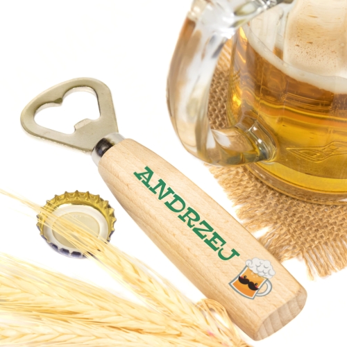 SUPER GADŻET DLA NIEGO upominek na Dzień Chłopaka otwieracz grawer