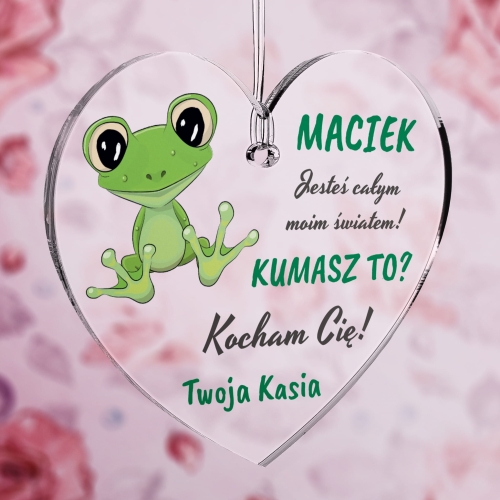 Oryginalny upominek dla chłopaka na Dzień Chłopaka zawieszka do auta