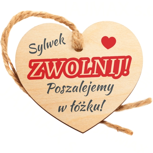 ZAWIESZKA DO SAMOCHODU PREZENT NA DZIEŃ CHŁOPAKA NADRUK