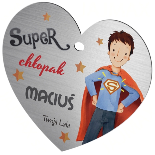 ZAWIESZKA DO AUTA dla chłopaka prezent na Dzień Chłopaka superman