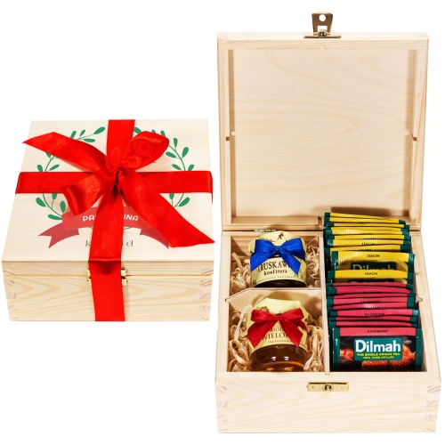 SŁODKI KOSZ UPOMINKOWY dobry nauczyciel uczy świetny inspiruje