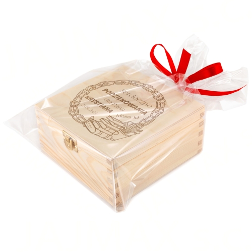 OZDOBNE PUDEŁKO PREZENTOWE pomysł na upominek dla nauczyciela