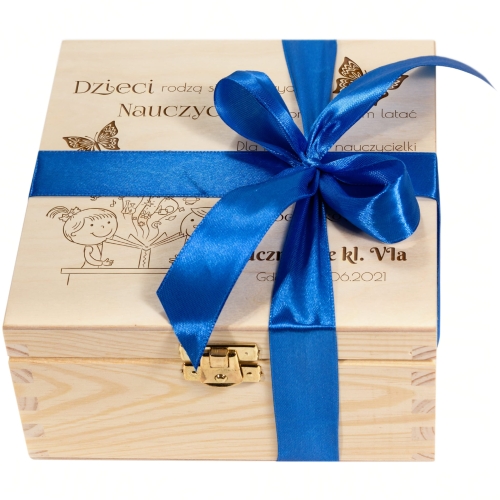 Zestaw herbat Dilmah w pudełku PREZENT DLA NAUCZYCIELA