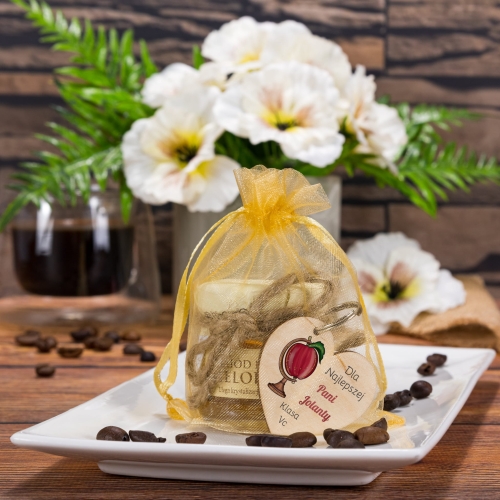 Zestaw miód i brelok PREZENT DLA WYCHOWAWCY upominek z podpisem