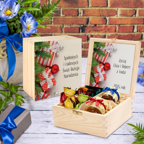 HERBACIARKA z wkładką Box Prezentowy zestaw na Boże Narodzenie