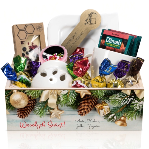 SUPER BOX PREZENTOWY pomysł na prezent pod choinkę Twój nadruk