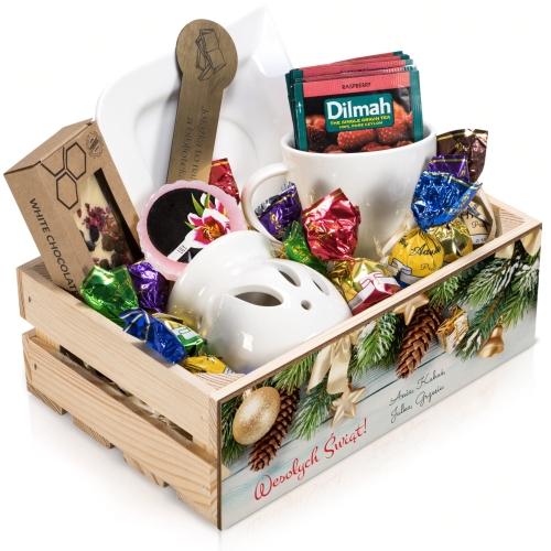 SUPER BOX PREZENTOWY pomysł na prezent pod choinkę Twój nadruk