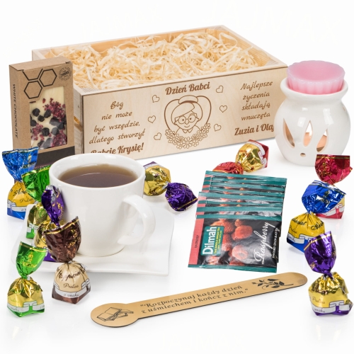 ZESTAW PREZENTOWY Dla Babci Na Dzień Babci grawer 