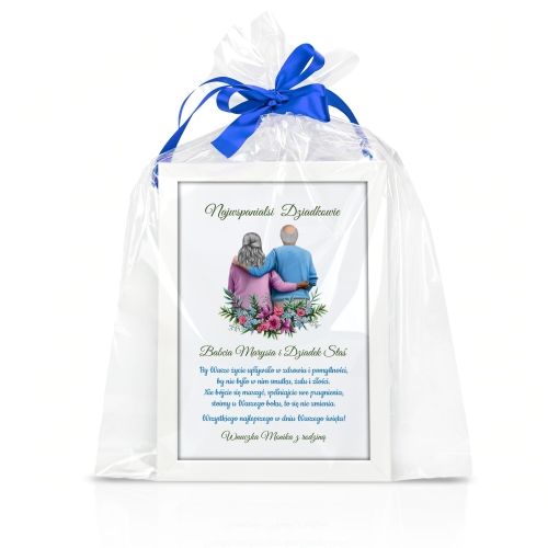 PLAKAT NAJWSPANIALSI DZIADKOWIE prezent dla Dziadków z życzeniami