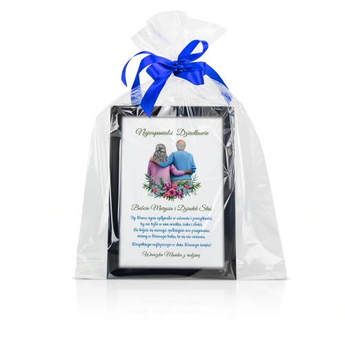 Ramka dyplom dla babci i dziadka UPOMINEK DLA DZIADKÓW