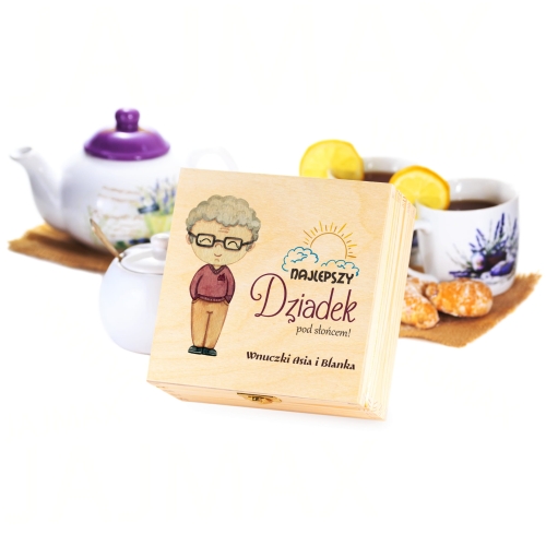 IDEALNY PREZENT DLA DZIADKA box prezentowy z medalem super dziadka