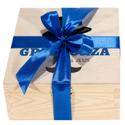 ŁAKOCIE DLA DZIADKA NA DZIEŃ DZIADKA zestaw prezentowy z imieniem