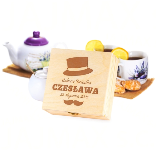 Prezentowy box upominkowy z okazji Dnia Dziadka prezent od wnuków