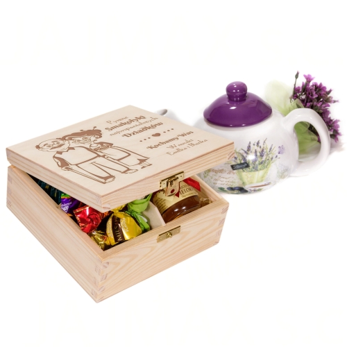 HERBACIARKA ZESTAW PODARUNKOWY super pomysł na prezent dla dziadków