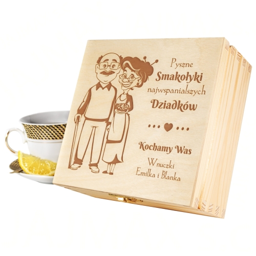 HERBACIARKA ZESTAW PODARUNKOWY super pomysł na prezent dla dziadków