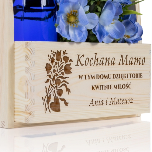Ekskluzywne nosidło z grawerem Prezent handmade dla Mamy na 26 maja