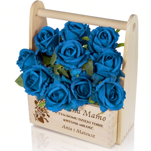 Ekskluzywne nosidło z grawerem Prezent handmade dla Mamy na 26 maja