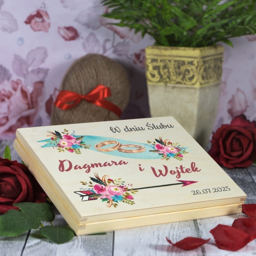 SZKATUŁKA NA PIENIĄDZE pomysłowy sposób wręczenia pieniędzy ślub