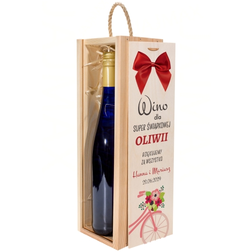 ZESTAW SKRZYNEK DLA ŚWIADKA I ŚWIADKOWEJ podziękowania weselne