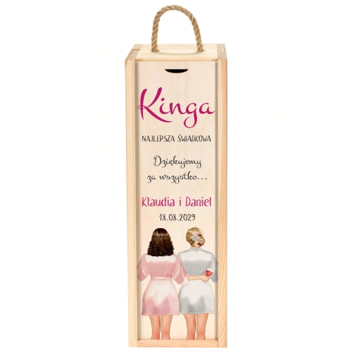 ORYGINALNE PODZIĘKOWANIA DLA ŚWIADKÓW prezent od Pary Młodej