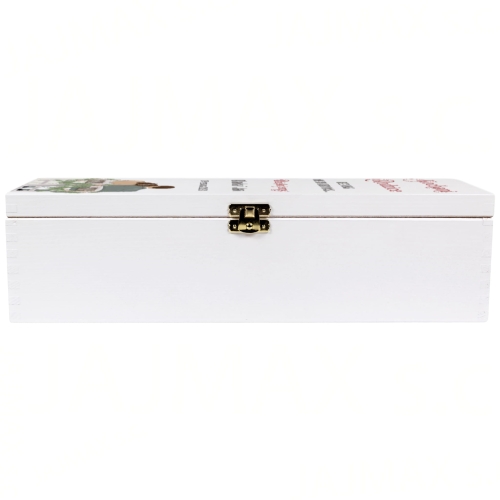 BIAŁA SKRZYNKA upominek prezent dla Rodziców od Pary Młodej