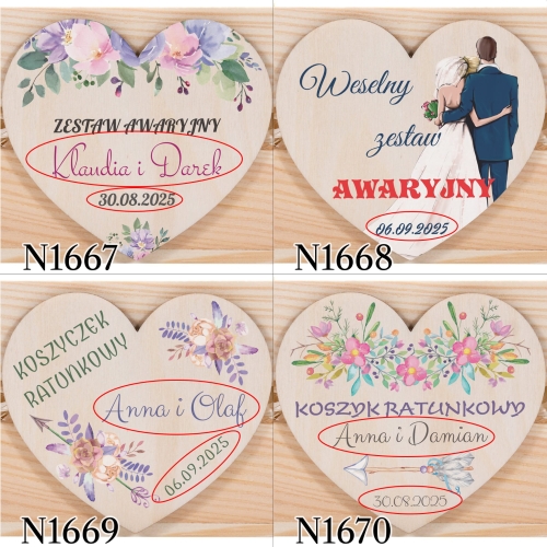 KOSZYK RATUNKOWY wesele ślub nadruk