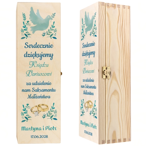 PREZENT DLA KSIĘDZA podziękowania za udzielenie ślubu od Młodych