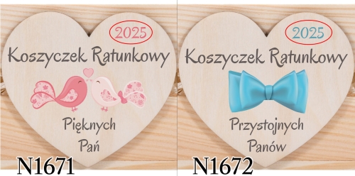 KOSZYK RATUNKOWY wesele ślub nadruk