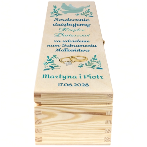 PREZENT DLA KSIĘDZA podziękowania za udzielenie ślubu od Młodych