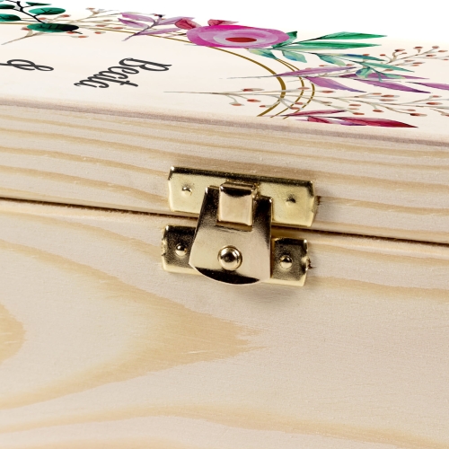 POMYSŁ NA PODZIĘKOWANIA ZA POMOC PRZY WESELU skrzynka na wino