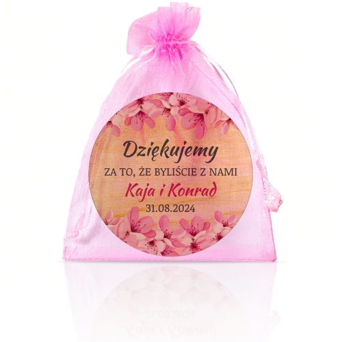 MAGNES KOŁO prezenty dla gości ślub wesele nadruk