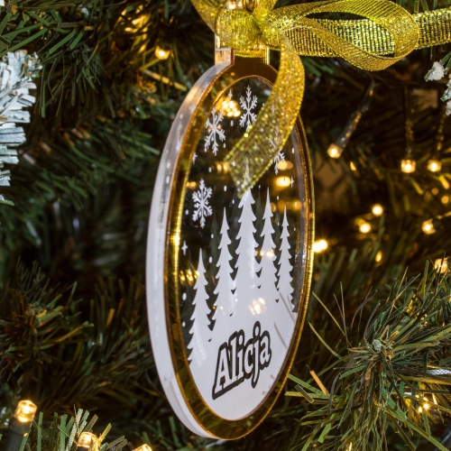 Bombka z imieniem na choinkę – personalizowana ozdoba świąteczna
