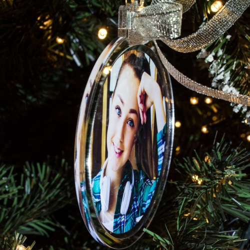 Bombka choinkowa z Twoim zdjęciem – personalizowana ozdoba świąteczna