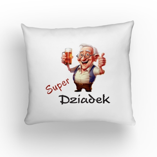Kubek Dzien Dziadka i poduszka zestaw prezentowy 22 stycznia