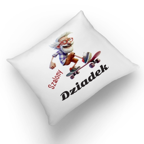 Kubek na dzien dziadka z poduszka klasyczny zestaw