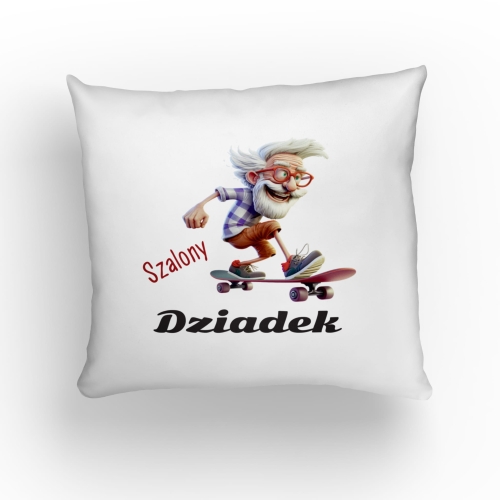 Kubek na dzien dziadka z poduszka klasyczny zestaw