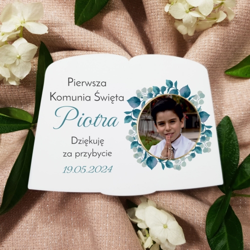 PODZIĘKOWANIA DLA GOŚCI KOMUNIJNYCH magnesy ze zdjęciem nadruk