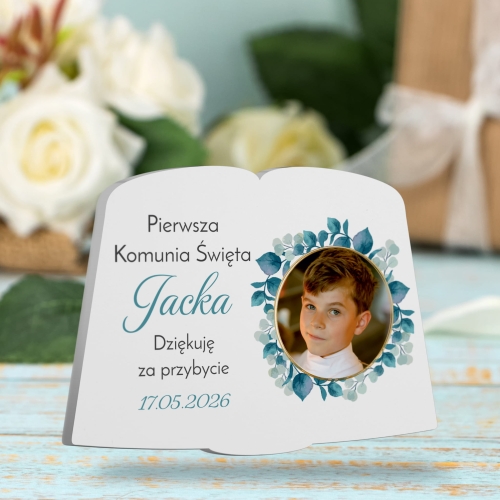 PODZIĘKOWANIA DLA GOŚCI KOMUNIJNYCH magnesy ze zdjęciem nadruk