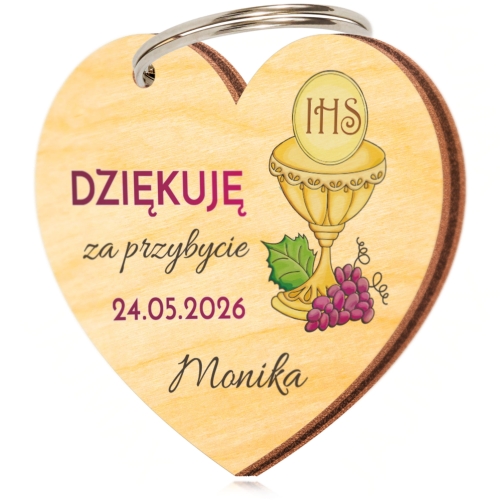 PODZIĘKOWANIE DLA GOŚCI KOMUNIA słodki zestaw upominkowy