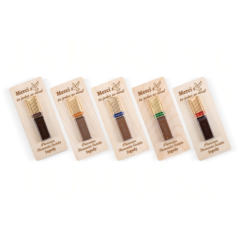 Deseczka z grawerem i czekoladka Merci PREZENT DLA GOŚCI KOMUNIA