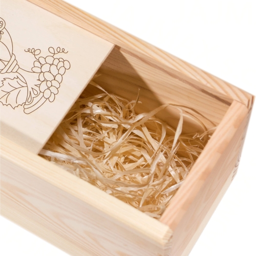 SKRZYNKA NA WINO podziękowania dla Księdza Komunia